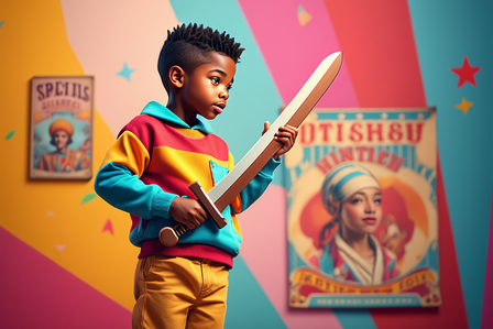 KI-Bildgenerierung Reve circus style